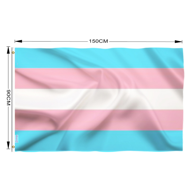 Standardowa flaga poliestrowa Gay Pride Peace na zewnątrz/kryty, tęcza (flaga) - Wianko - 4