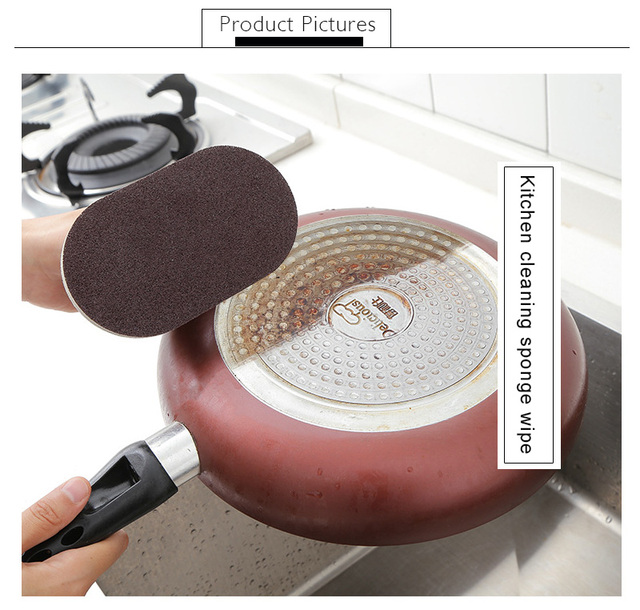 Gąbka Nano do usuwania silnych zanieczyszczeń - sprzątanie kuchni i łazienki - mocne narzędzie do czyszczenia - Wianko - 5