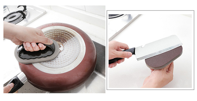 Gąbka Nano do usuwania silnych zanieczyszczeń - sprzątanie kuchni i łazienki - mocne narzędzie do czyszczenia - Wianko - 7