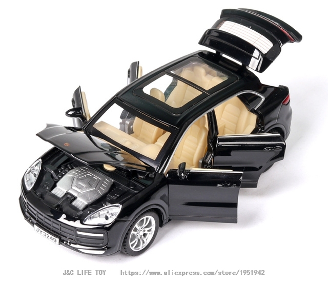 1:32 Model samochodu Cayenne Turbo - Odlewane Diecasts i zabawki samochodowe dla dzieci - Wianko - 6