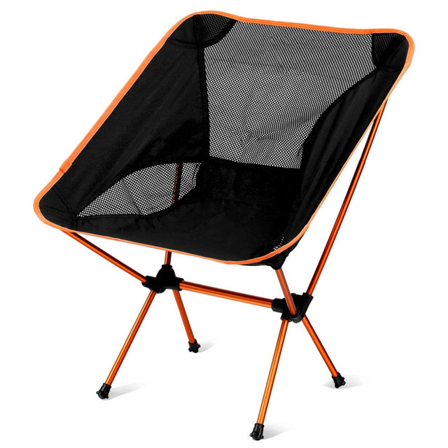 Krzesło wędkarskie składane z lekkiego aluminium do turystyki, pikników i grillowania - Wianko - 2