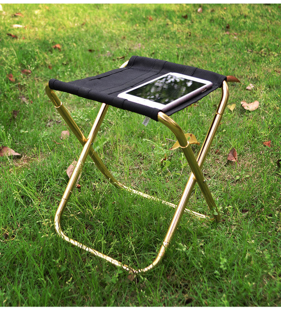 Krzesło wędkarskie składane z lekkiego aluminium do turystyki, pikników i grillowania - Wianko - 17