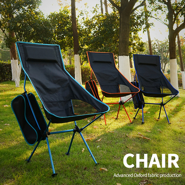 Krzesło wędkarskie składane z lekkiego aluminium do turystyki, pikników i grillowania - Wianko - 12