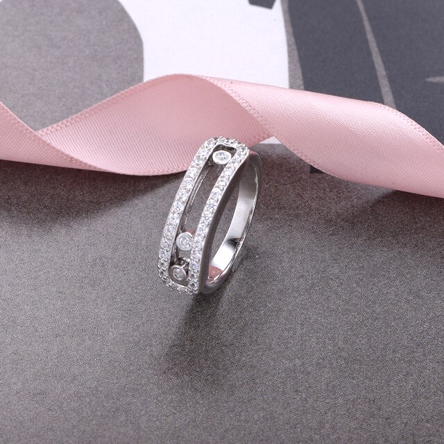 Pierścień ze srebra przenoszący kamienne pierścienie SHADOWHUNTERS, Pave z cyrkoniami CZ, trendy biżuteria dla kobiet - Wianko - 2