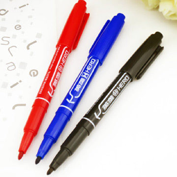 Wodoodporny długopis z podwójną funkcją pisania i stalówką 0.5/1.0mm - atrament wysokiej jakości - Wianko - 2