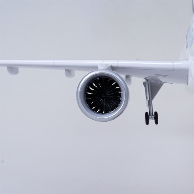 Model samolotu 320NEO A320 NEO Air Airlines 1/80 skala, 47CM, zestaw do lądowania z oświetleniem i kołami - Wianko - 12