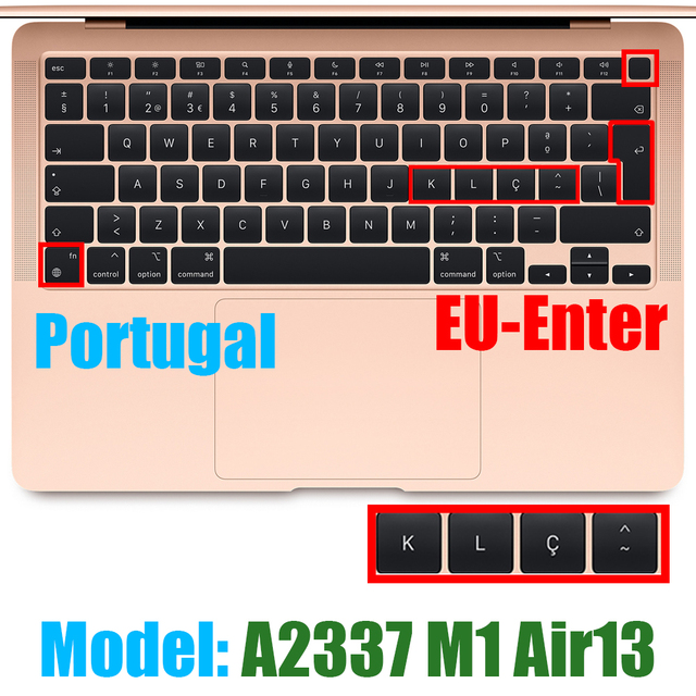 Ochronna folia klawiatury do Macbook Air13 M1 chipowa obudowa silikonowa 13.3Air A2337 Release2020 - Wianko - 27
