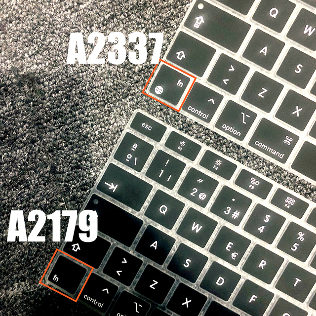 Ochronna folia klawiatury do Macbook Air13 M1 chipowa obudowa silikonowa 13.3Air A2337 Release2020 - Wianko - 17