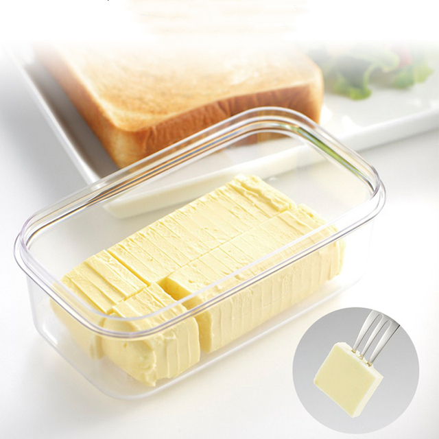 Pudełko ceramiczne do pieczenia masła z pokrywką, z drutem do cięcia i nożem, taca serowa - Wianko - 4