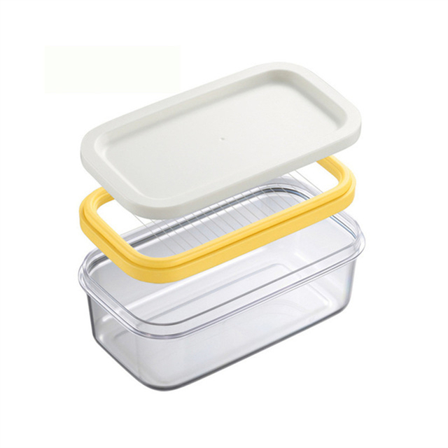 Pudełko ceramiczne do pieczenia masła z pokrywką, z drutem do cięcia i nożem, taca serowa - Wianko - 9