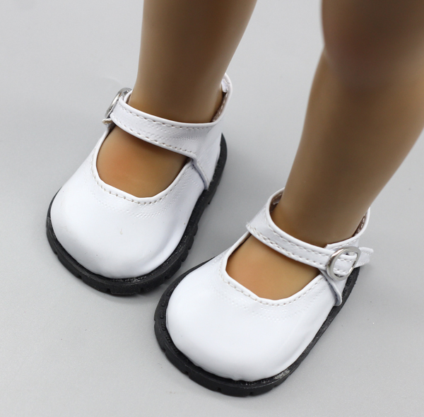 Dziewczęce buty na lalki o długości 18 cali z poliuretanową sukienką, pasujące do lalki o długości 43 cm - Wianko - 3