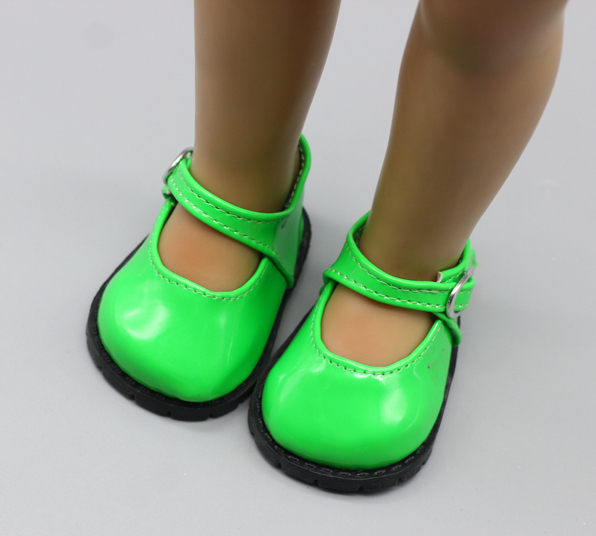 Dziewczęce buty na lalki o długości 18 cali z poliuretanową sukienką, pasujące do lalki o długości 43 cm - Wianko - 2