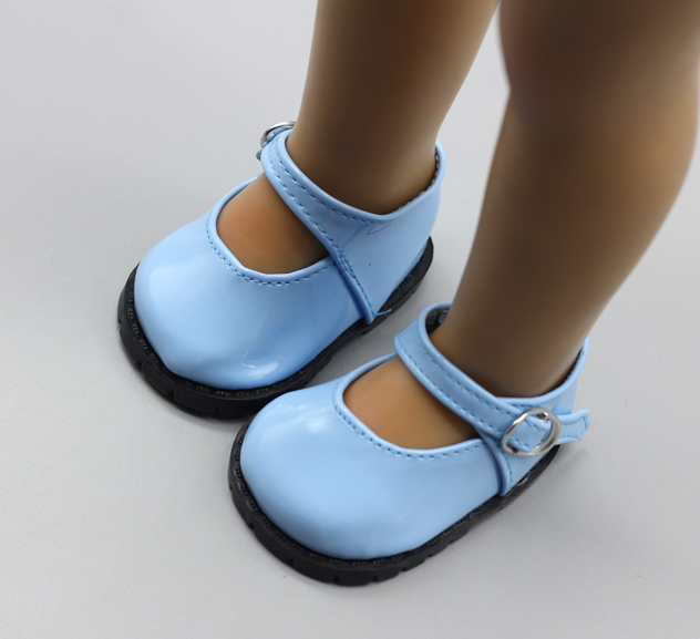 Dziewczęce buty na lalki o długości 18 cali z poliuretanową sukienką, pasujące do lalki o długości 43 cm - Wianko - 1