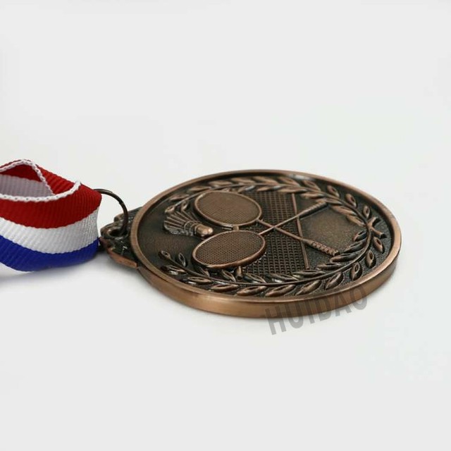 Zestaw medali do gry w badmintona, 65 mm, złoty, srebrny i brązowy - Wianko - 11