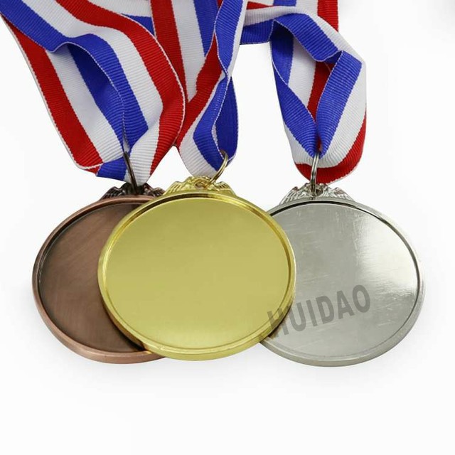 Zestaw medali do gry w badmintona, 65 mm, złoty, srebrny i brązowy - Wianko - 2