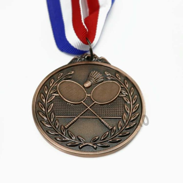 Zestaw medali do gry w badmintona, 65 mm, złoty, srebrny i brązowy - Wianko - 10
