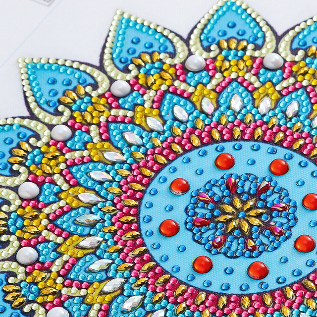 Diamentowy obraz 5D Mandala - haft ze specjalnym wzorem mozaika do dekoracji domu DIY - Wianko - 28