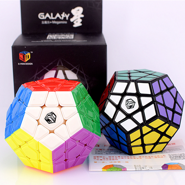 Qiyi X-Man Galaxy V1 Magiczna Kostka Megaminx 3x3x3 - Regularna prędkość, Kostka typu Dodekaedron 12 stron - Wianko - 3