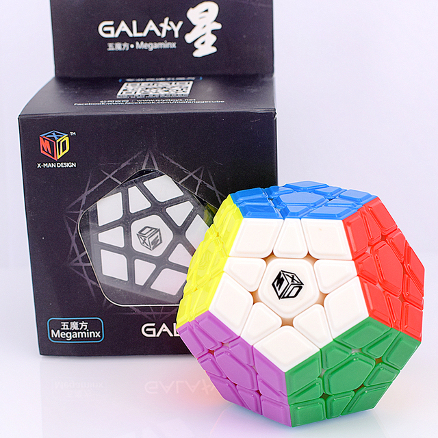 Qiyi X-Man Galaxy V1 Magiczna Kostka Megaminx 3x3x3 - Regularna prędkość, Kostka typu Dodekaedron 12 stron - Wianko - 4