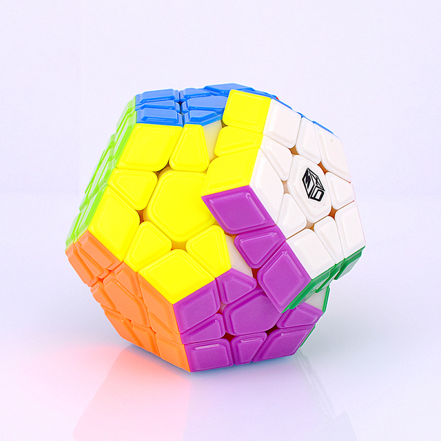 Qiyi X-Man Galaxy V1 Magiczna Kostka Megaminx 3x3x3 - Regularna prędkość, Kostka typu Dodekaedron 12 stron - Wianko - 10