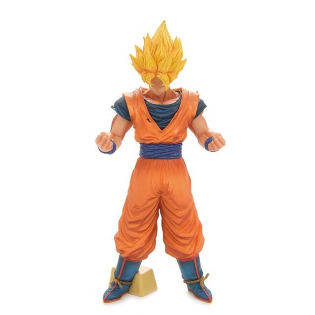 Figurka Goku Super Saiyan z Dragon Ball o wysokości 32cm - kolekcjonerska zabawka DBZ wojownika smok piłki - Wianko - 1