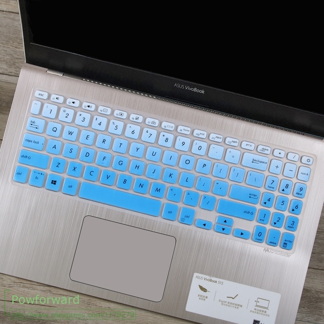 Osłona na klawiaturę laptopa 17 cali, pokrowiec ochronny ze skóry do Asus VivoBook 17 A712, 17.3'' - Wianko - 17