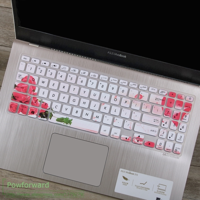 Osłona na klawiaturę laptopa 17 cali, pokrowiec ochronny ze skóry do Asus VivoBook 17 A712, 17.3'' - Wianko - 14