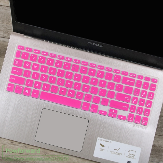 Osłona na klawiaturę laptopa 17 cali, pokrowiec ochronny ze skóry do Asus VivoBook 17 A712, 17.3'' - Wianko - 8