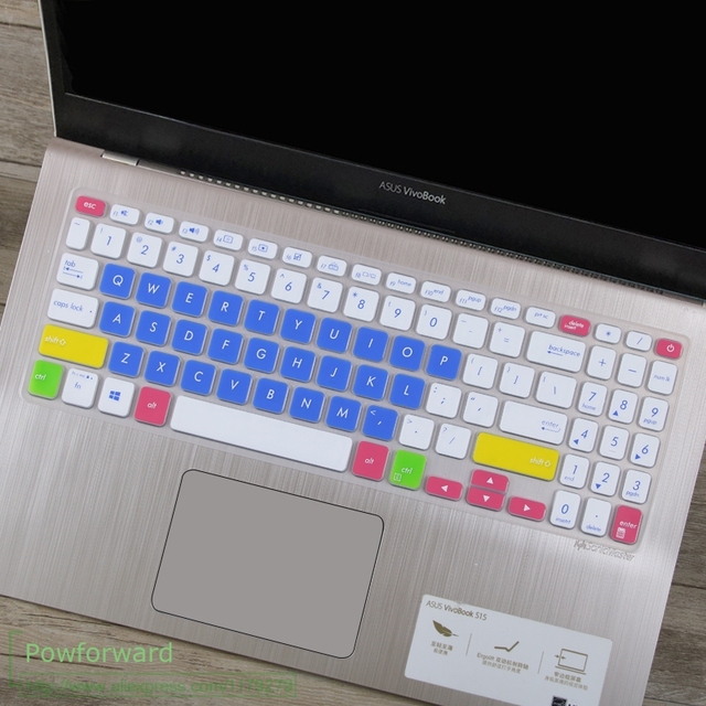 Osłona na klawiaturę laptopa 17 cali, pokrowiec ochronny ze skóry do Asus VivoBook 17 A712, 17.3'' - Wianko - 23