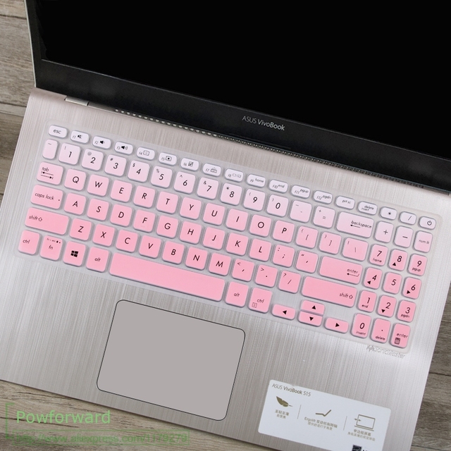 Osłona na klawiaturę laptopa 17 cali, pokrowiec ochronny ze skóry do Asus VivoBook 17 A712, 17.3'' - Wianko - 16