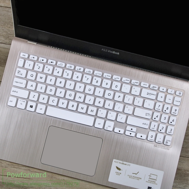 Osłona na klawiaturę laptopa 17 cali, pokrowiec ochronny ze skóry do Asus VivoBook 17 A712, 17.3'' - Wianko - 5