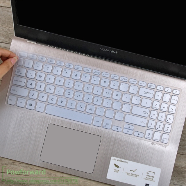 Osłona na klawiaturę laptopa 17 cali, pokrowiec ochronny ze skóry do Asus VivoBook 17 A712, 17.3'' - Wianko - 4