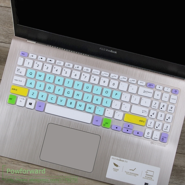 Osłona na klawiaturę laptopa 17 cali, pokrowiec ochronny ze skóry do Asus VivoBook 17 A712, 17.3'' - Wianko - 20