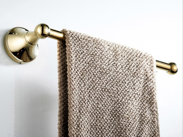 Uchwyt na ręczniki naścienny antyczny kreatywny, czarny, 30cm - Wianko - 22