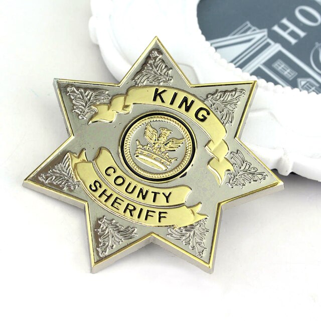 Broszka Uniform Star King County z filmu The Walking Dead - Wianko - 2