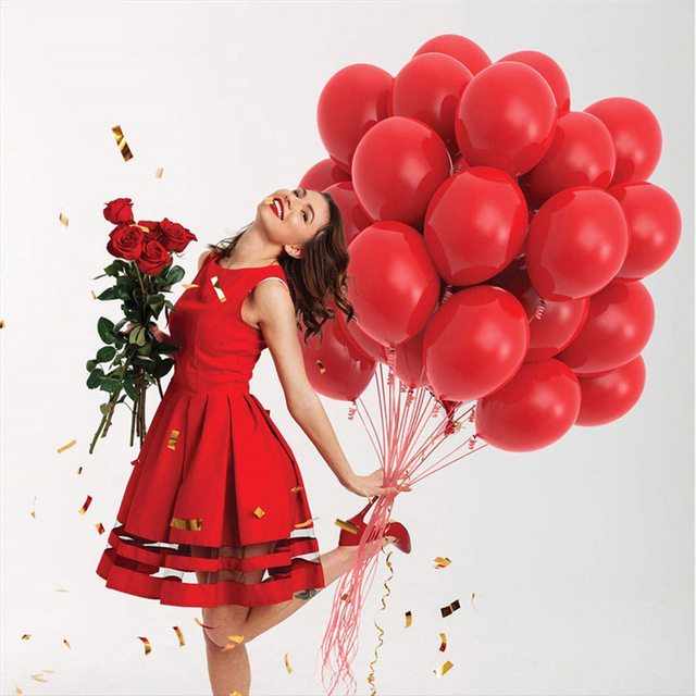 Zestaw 10/20 złotych, czarnych, różowych lateksowych balonów, idealnych do dekoracji na urodziny, przyjęcia ślubne, balony urodzinowe dla dziewczyn - Wianko - 3