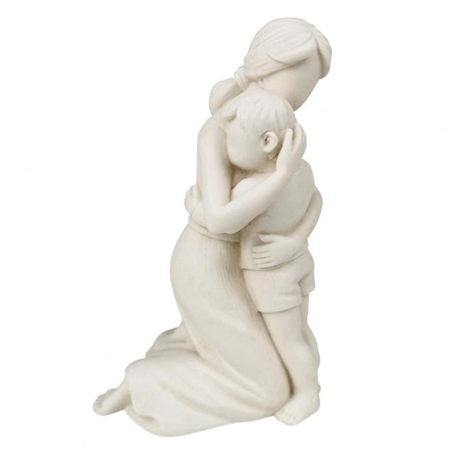 Figurka ręcznie malowana w stylu matki z motywem wierzby - delikatny, niezapomniany posąg do dekoracji pokoju - Wianko - 8