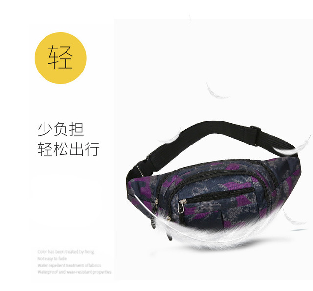 Saszetka torba na biodro unisex piterek podróżna moda - Wianko - 7