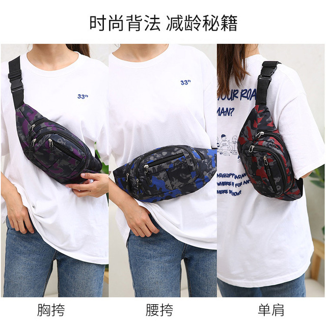 Saszetka torba na biodro unisex piterek podróżna moda - Wianko - 3