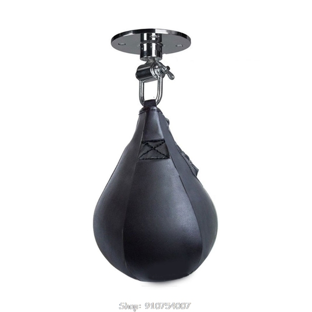 Gruszka obrotowa do treningu bokserskiego z piaskowym workiem Speedbag Muay Thai Punch Boxe D18 20 - Wianko - 7