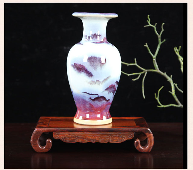 Figurka wazonu z drewnem Wenge o czerwonawym kwasowym odcieniu - dekoracyjne kadzidło z motywem Budda i kwiatów - Wianko - 39
