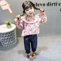 Kombinezon wiosenny/jesienny niemowlęcy z długimi rękawami, jednolity kolor, bawełna, dziecięcy (0-3 lata) - koreańska jakość - Wianko - 1