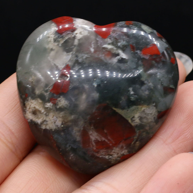 Mała dekoracja w kształcie serca z kamienia naturalnego - prezencik przynoszący szczęście dla sypialni, biurka i ogrodu - Wianko - 24
