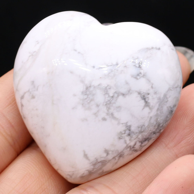Mała dekoracja w kształcie serca z kamienia naturalnego - prezencik przynoszący szczęście dla sypialni, biurka i ogrodu - Wianko - 26