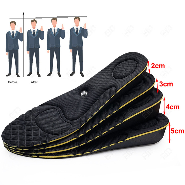 Invisible wkładka magnetyczna do zwiększenia wysokości o 2/3/4/5 cm, poduszka do masażu pięty z funkcją podnoszenia pięty do buta - Wianko - 16