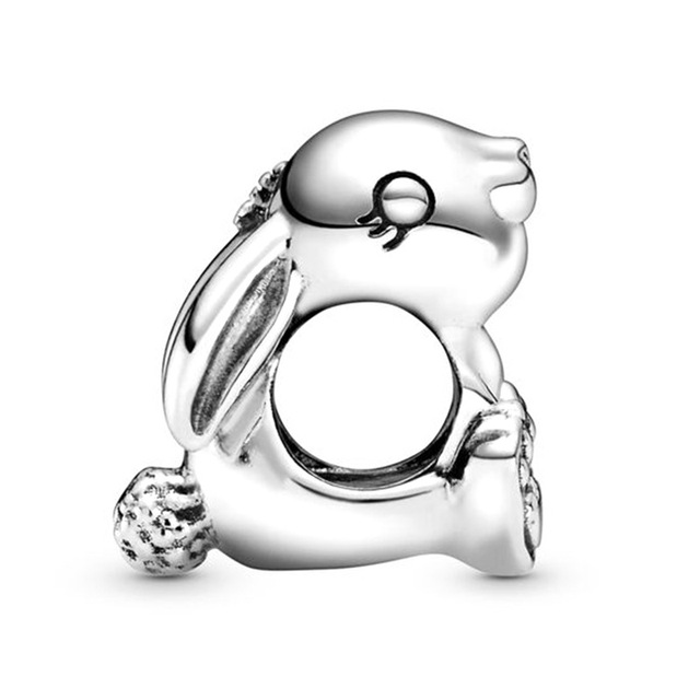 Fit oryginalna bransoletka Pandora Charms z uroczym wisorkiem w kształcie psa dla dziewczynki - biżuteria DIY z koralikami - Wianko - 46