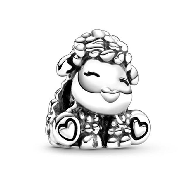 Fit oryginalna bransoletka Pandora Charms z uroczym wisorkiem w kształcie psa dla dziewczynki - biżuteria DIY z koralikami - Wianko - 47