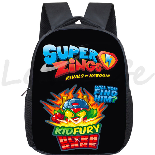 Super plecak dziecięcy Bookbags Super Zings, torba przedszkolna szkolna dla maluchów, chłopców i dziewczynek - prezent na start szkoły - Wianko - 16