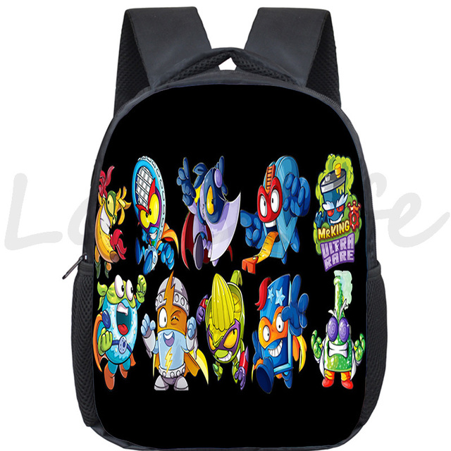 Super plecak dziecięcy Bookbags Super Zings, torba przedszkolna szkolna dla maluchów, chłopców i dziewczynek - prezent na start szkoły - Wianko - 10