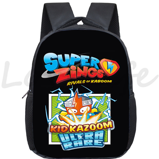 Super plecak dziecięcy Bookbags Super Zings, torba przedszkolna szkolna dla maluchów, chłopców i dziewczynek - prezent na start szkoły - Wianko - 9